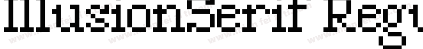 IllusionSerif Regularttf字体转换